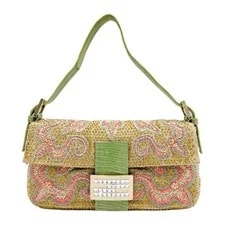 Fendi — Fendi Baguette Pale Beaded — Handbag — resale