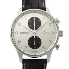 IWC — IWC Portugieser IW371464 41mm Stainless Steel Silver / Black #WW7075 — Watch — resale