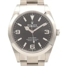 Authentic Rolex Explorer I 224270 Stainless Steel Mechanical Automatic Rando...