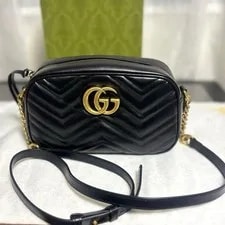 Gucci — Gucci GG Marmont Small Camera Gift Present 0312b — Handbag — resale