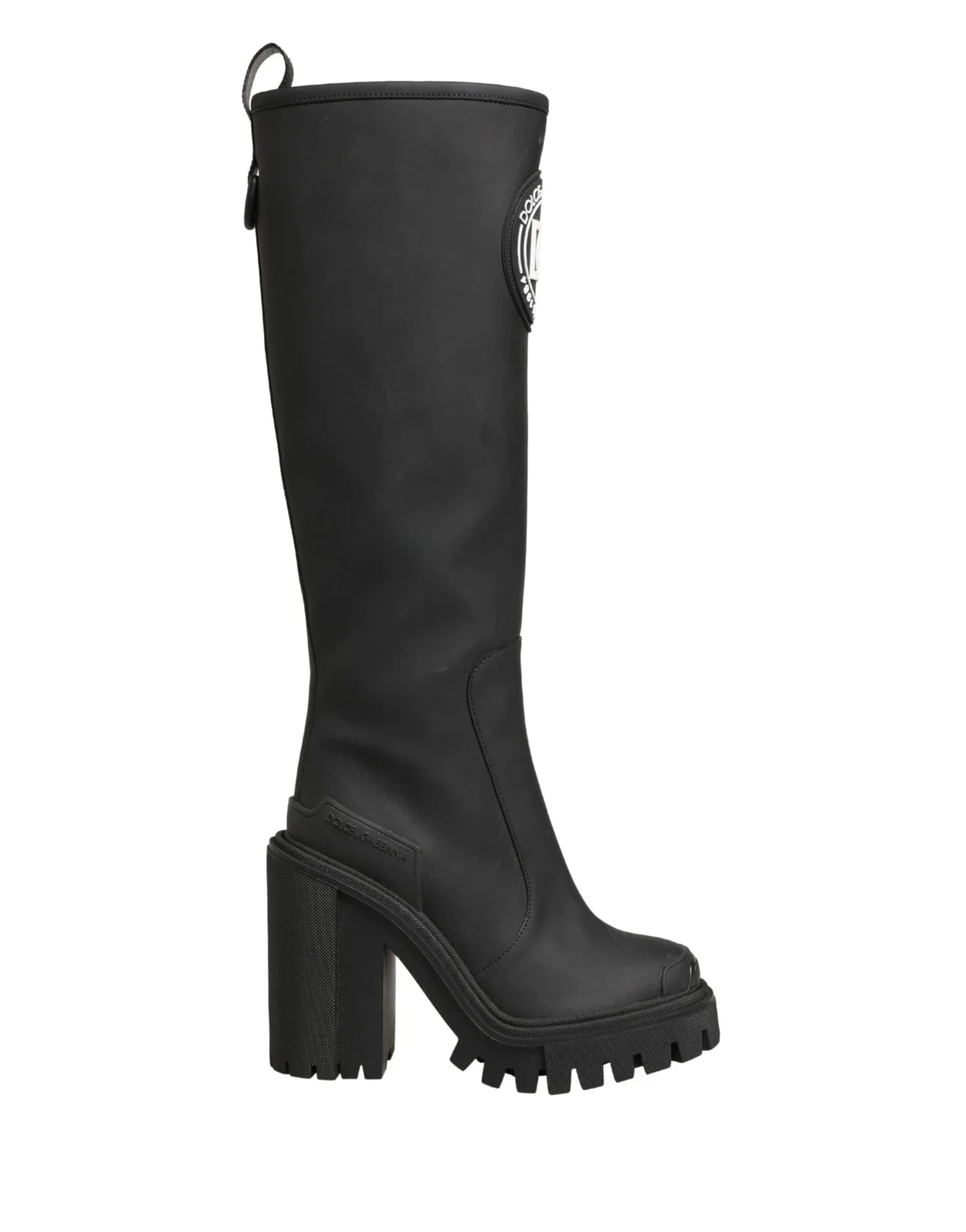 Dolce & Gabbana — Dolce & Gabbana Rubberised High — Designer Shoe — resale
