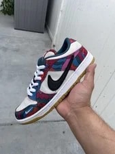 Nike SB — Nike SB Dunk Low Parra Abstract Art Size 9 DH7695-600 — Sneaker — resale