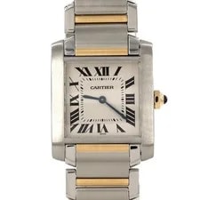 Cartier — Authentic Cartier Tank Française MM Two-tone W51006Q4 SSxYG Quartz #270-004... — Watch — resale