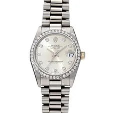 Rolex — Rolex Datejust 178274G Silver Case Size 31 X 31 Mm #42121 — Watch — resale