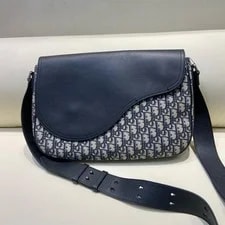 Dior — Dior Saddle Commuter Portable Messenger - Excellent #1KXNUKT — Handbag — resale