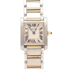 Cartier — Authentic Cartier Tank Française SM Two-tone W51007Q4 SSxYG Quartz #270-004... — Watch — resale