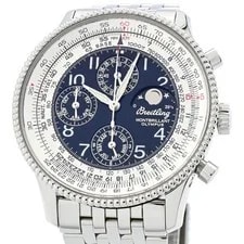 Breitling — Breitling Navitimer Montbrillant Olympus A19350 Automatic 42mm Black Chronograph — Watch — resale