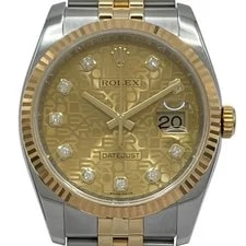 Rolex — Rolex Datejust36 116233G 36mm Gold OKW1052 — Watch — resale