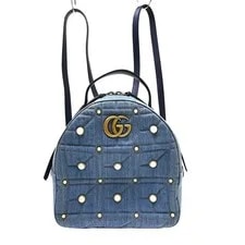 Gucci — Best07 Gucci GG Marmont Backpack 476671 493075 — Handbag — resale