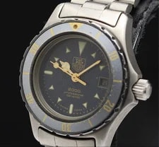 Tag Heuer — TAG Heuer Professional 200M 972.608F Quartz Original Steel Strap — Watch — resale