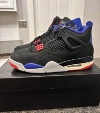 Air Jordan — Air Jordan 4 Retro Air Lettering, Size 9.5, Shoe FV5029-003. — Sneaker — resale