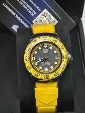 Tag Heuer — TAG Heuer Formula 1 Solargraph Yellow Limited Edition - 1 of 1500 - WBY1117 — Watch — resale