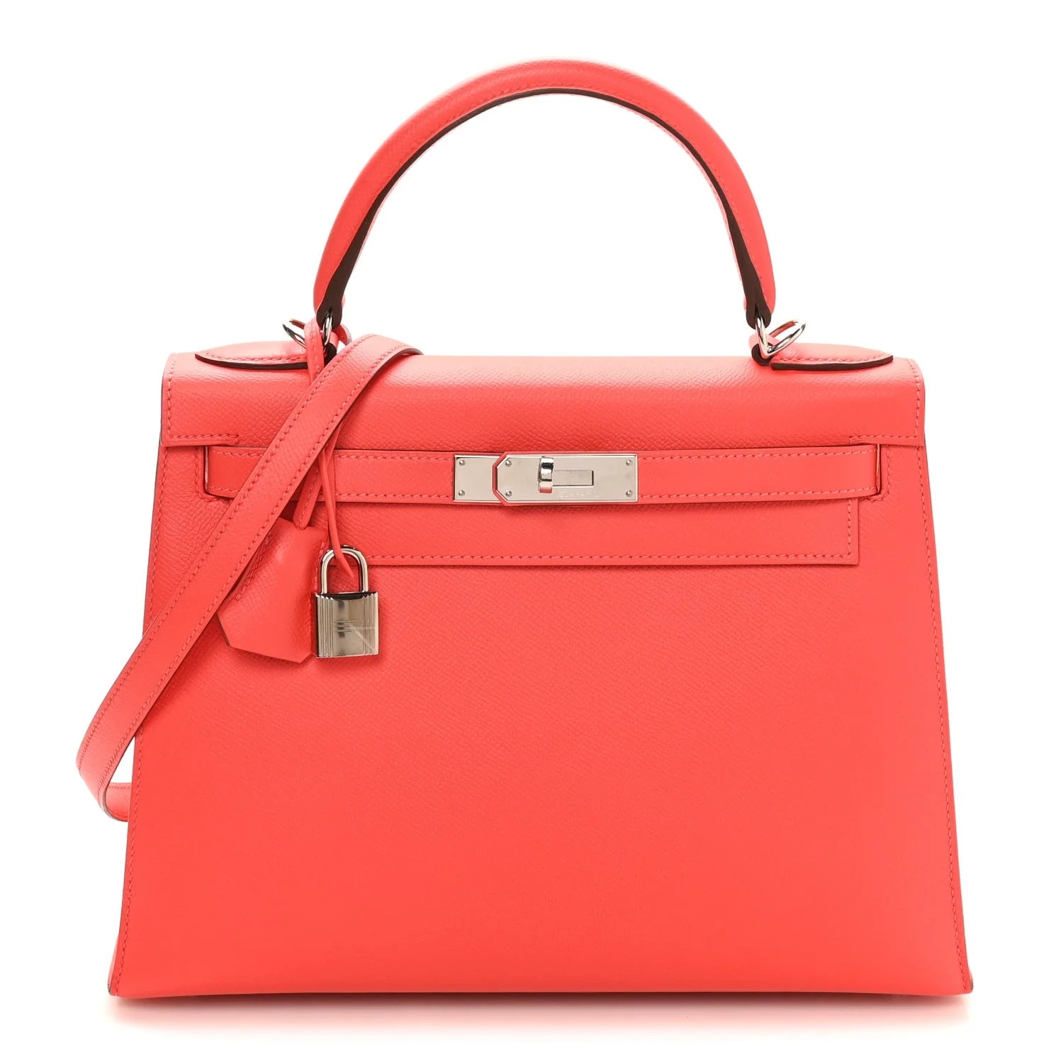 Hermès — Kelly Sellier 28 Tomate — Handbag — resale