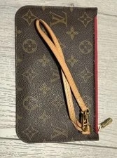 Louis Vuitton — Louis Vuitton Neverful Pochette Wristlet Preloved — Handbag — resale