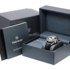 Tag Heuer — TAG Heuer Carrera Caliber 16 Indy 500 CV201AS 41mm SS Black Dial #C196 — Watch — resale