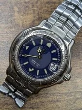Tag Heuer — TAG Heuer Professional 6000 WH1115-K1 Navy Blue Dial Quartz — Watch — resale