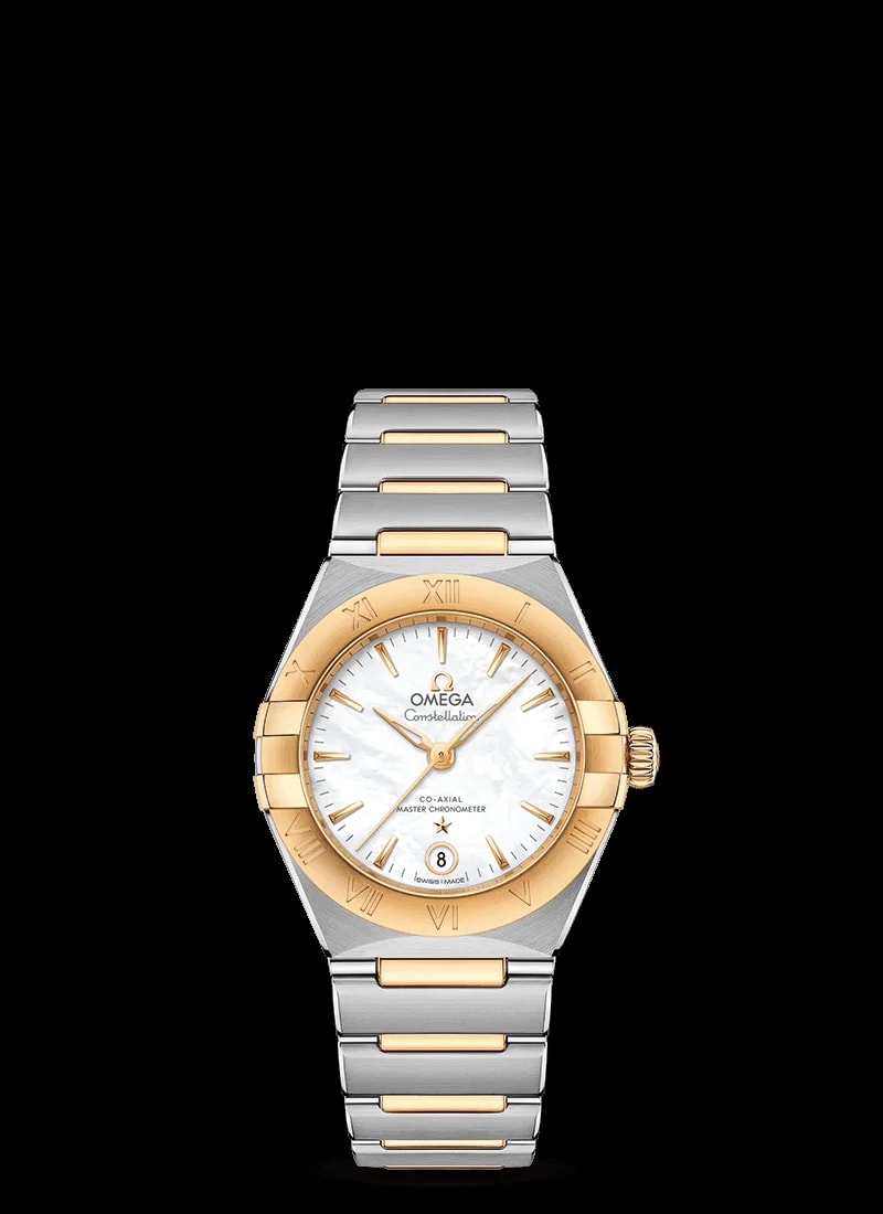 Worldofluxuryus — Omega Constellation Co-Axial Master Chronometer Stainless Steel & Yellow Gold Lady’s — Watch — resale