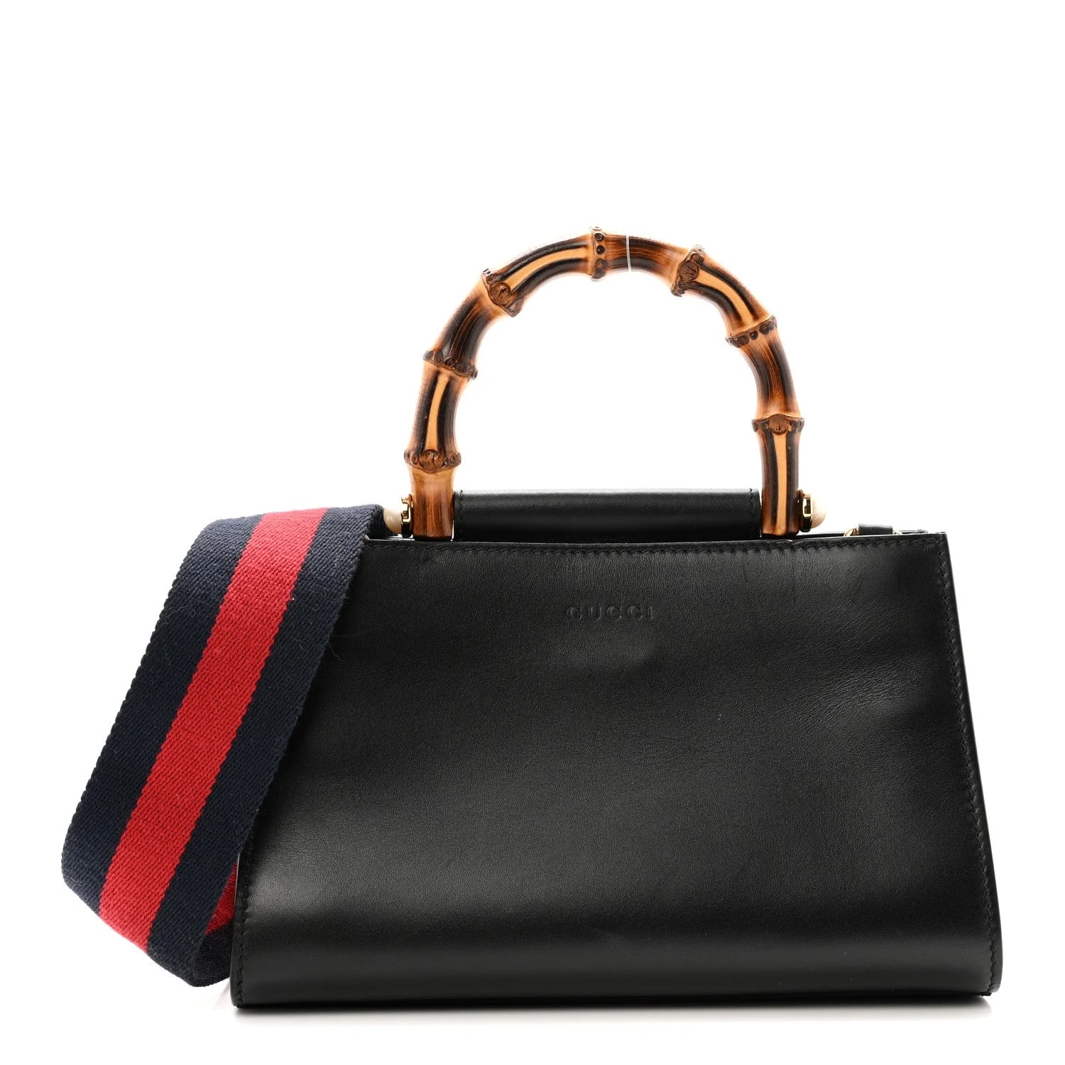 Gucci — Bamboo Web Mini Nymphaea Top Handle — Handbag — resale