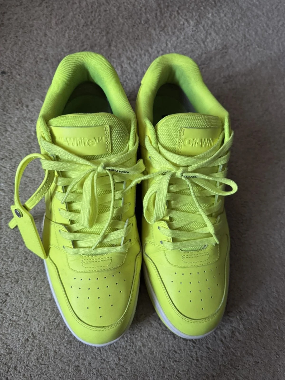 Off-White — Off-White Out of Office Fluro — Sneaker — resale