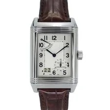 Jaeger-LeCoultre — Jaeger-LeCoultre Reverso Grand Date Q3008420 28mm SS Silver Dial #KN159 — Watch — resale