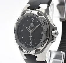 Tag Heuer — ▶️ TAG Heuer Kirium WL1180 Titanium Black Dial Quartz Swiss — Watch — resale