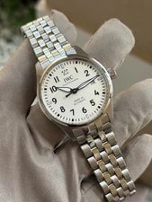 IWC — IWC Pilots Mark XX Stainless Steel Automatic 40 Mm White IW328208 Bracelet — Watch — resale