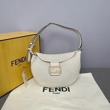 Fendi — Fendi Croissant Crochet ' - Unused #6Q2XYJ — Handbag — resale