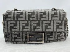 Fendi — Fendi Baguette Chain & Fabric Chain — Handbag — resale