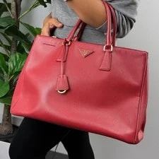 Prada — Authentic Prada Lux Galleria Double Zip — Handbag — resale