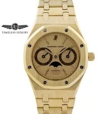 Audemars Piguet — Audemars Piguet Royal Oak Day-Date Moonphase 25594BA 18k Yellow Gold 36mm — Watch — resale