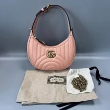 Gucci — Gucci GG Marmont Quilted Hobo Auth — Handbag — resale