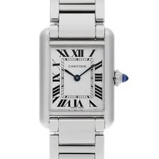 Cartier — Cartier Tankmast SM Solar Powered Beat WSTA0121 Second Hand — Watch — resale