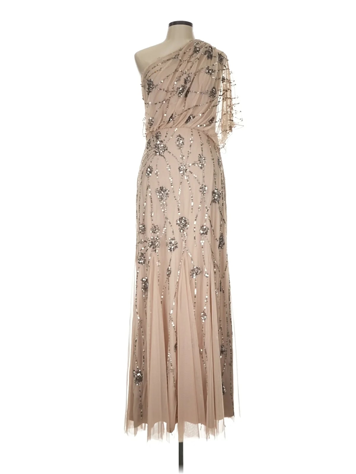 Adrianna Papell — Adrianna Papell 100% Polyester Cocktail Dress Size 10 — Handbag — resale