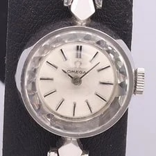 Omega — Dead Level Working Good Condition Omega Manual Round Silver Dial 10 — Watch — resale