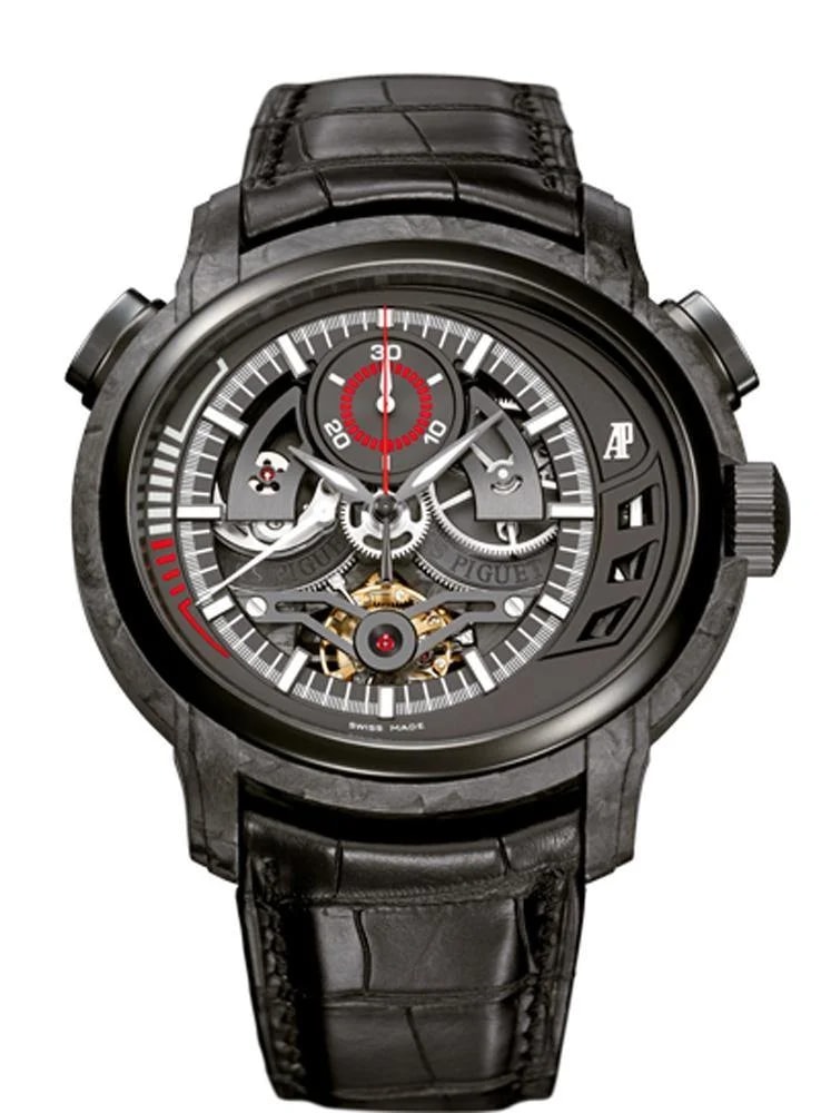 Worldofluxuryus — Audemars Piguet Millenary Carbon One Tourbillon Chronograph Limited Edition — Watch — resale