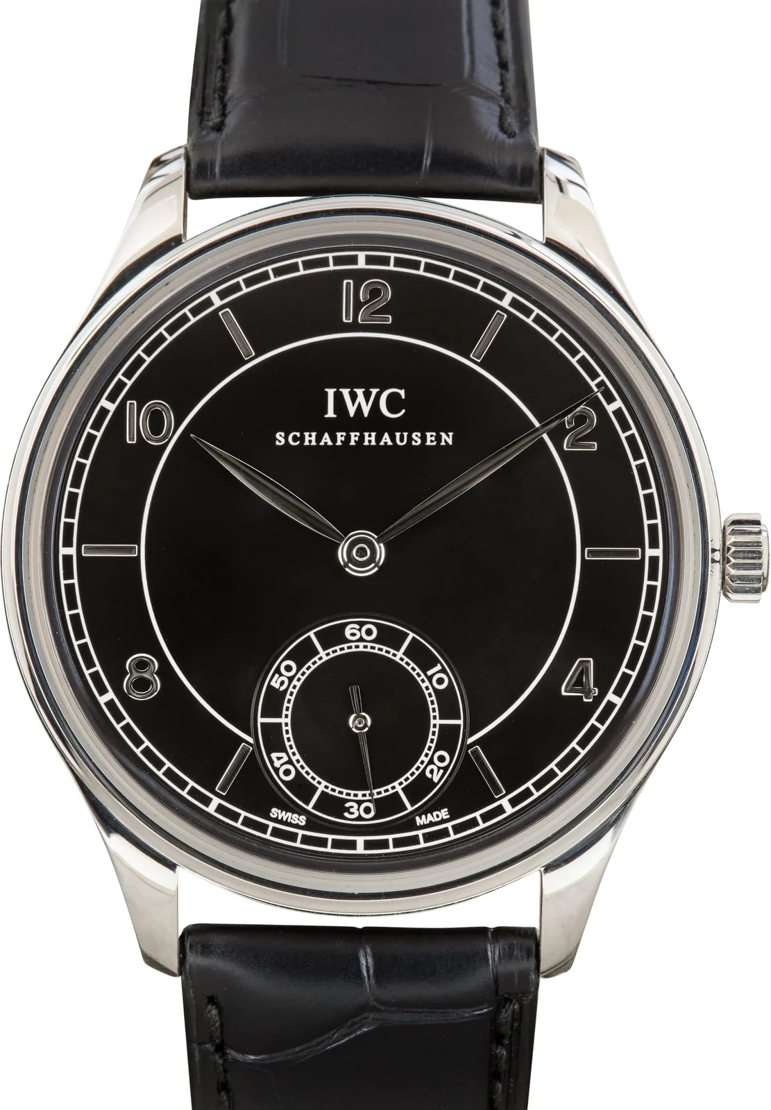 IWC — IWC Portuguese Ref IW544501 Black Dial — Watch — resale