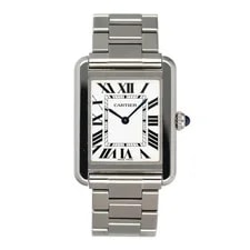 Cartier — Cartier Tank Solo Small W5200013 Silver Dial Box Papers — Watch — resale