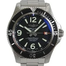 Breitling — Breitling A17366021B1A1 Superocean Automatic 42 42mm Black Box Papers — Watch — resale