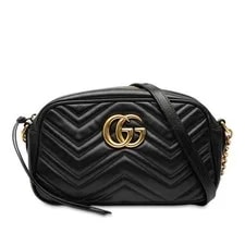 Gucci — Gucci Marmont Small GG Matelasse — Handbag — resale