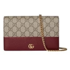 Gucci — Gucci GG Marmont Chain Wallet 497985 AAE5E 6258 150949960 — Handbag — resale