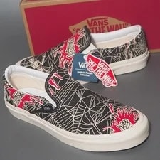Vans — Vans Classic Slipon 98Dx Anaheim Factory Spider Web VN0A3JEX1JJ Us10 — Sneaker — resale