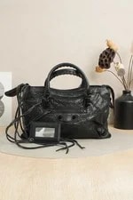 Balenciaga — Balenciaga Classic City Distress Long Strap Mirror 30 — Handbag — resale