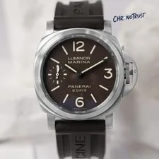 Panerai — Panerai Luminor Marina I PAM00564 I Brown I Titanium I Complete SET — Watch — resale