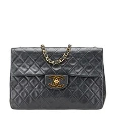 Chanel — Chanel Coco Mark Matelass 30 Single Flap Chain Hardware — Handbag — resale