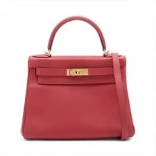 Hermès — Hermès Kelly 28 le Tournay Taurillion Novillo Casaque Metal Fittings — Handbag — resale