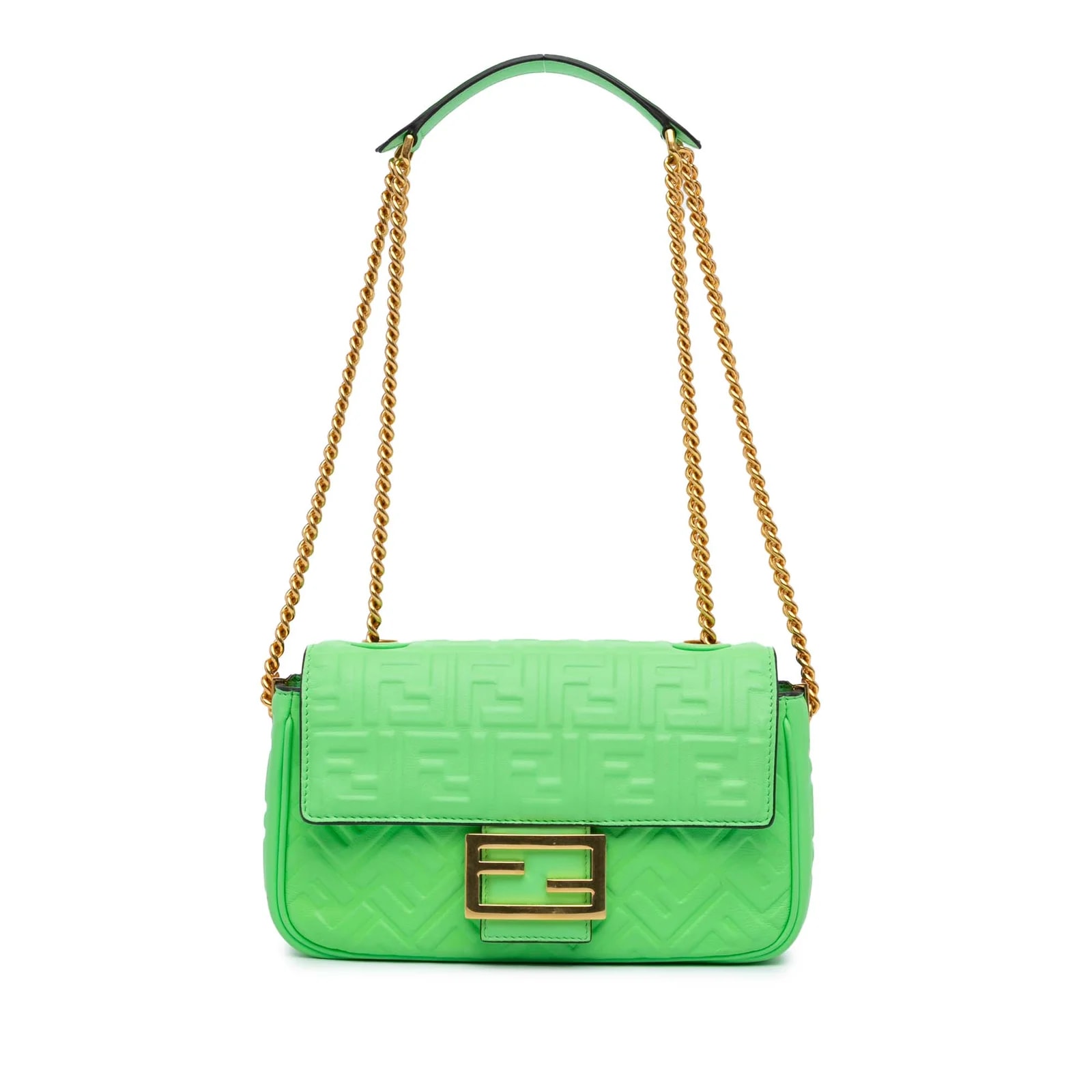 Fendi — Chain Midi Baguette — Handbag — resale