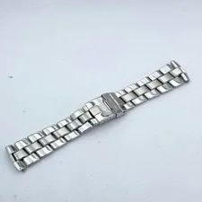 Breitling — Breitling 874A Fighter 22mm Metal Band Silver Japan 071327 — Watch — resale