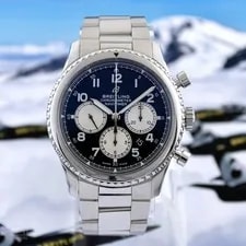 Breitling — Breitling Navitimer 8 B01 Chrono Steel 43mm Auto Bracelet AB0117131B1A1 — Watch — resale