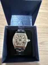 Cartier — Cartier Roadster XL GMT Stainless Steel W62032X6 — Watch — resale