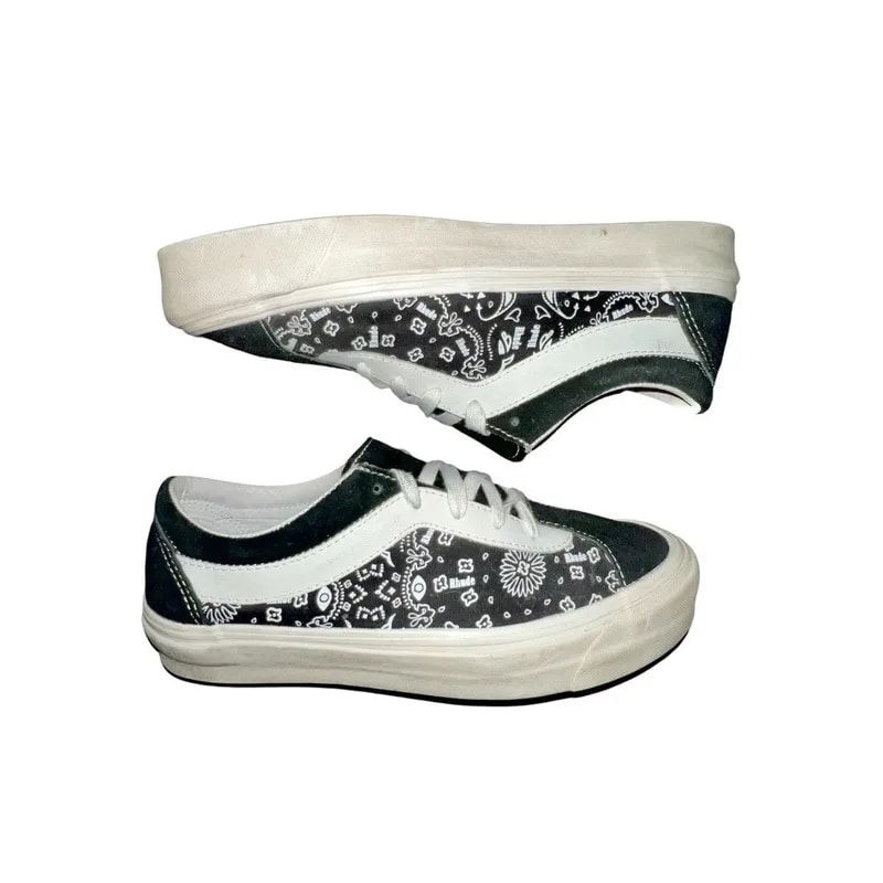 Vans — Rhude X Vans Low 500714 Size 8.5 Paisley Print — Sneaker — resale